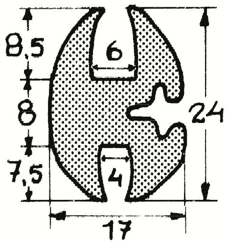 Glaslist Gl 4
