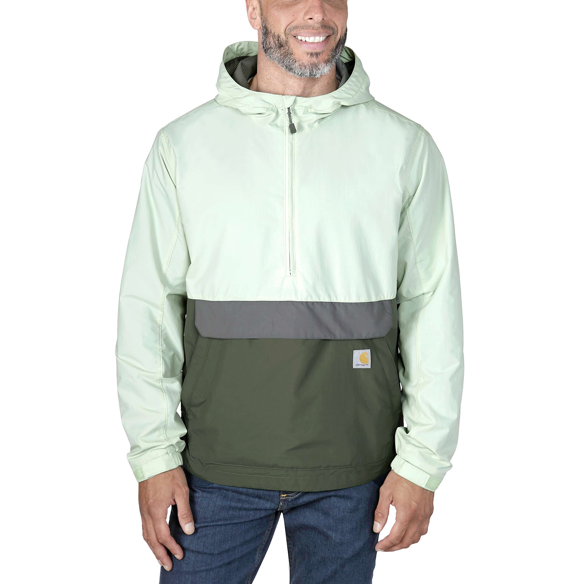 Carhartt Lightweight Anorak Herr Tender Green/Dusty Olive