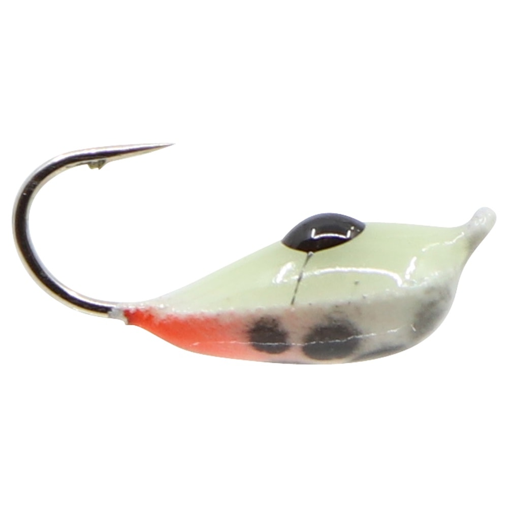 Blue Fox Tear Drop 12 359 Vit med svarta prickar