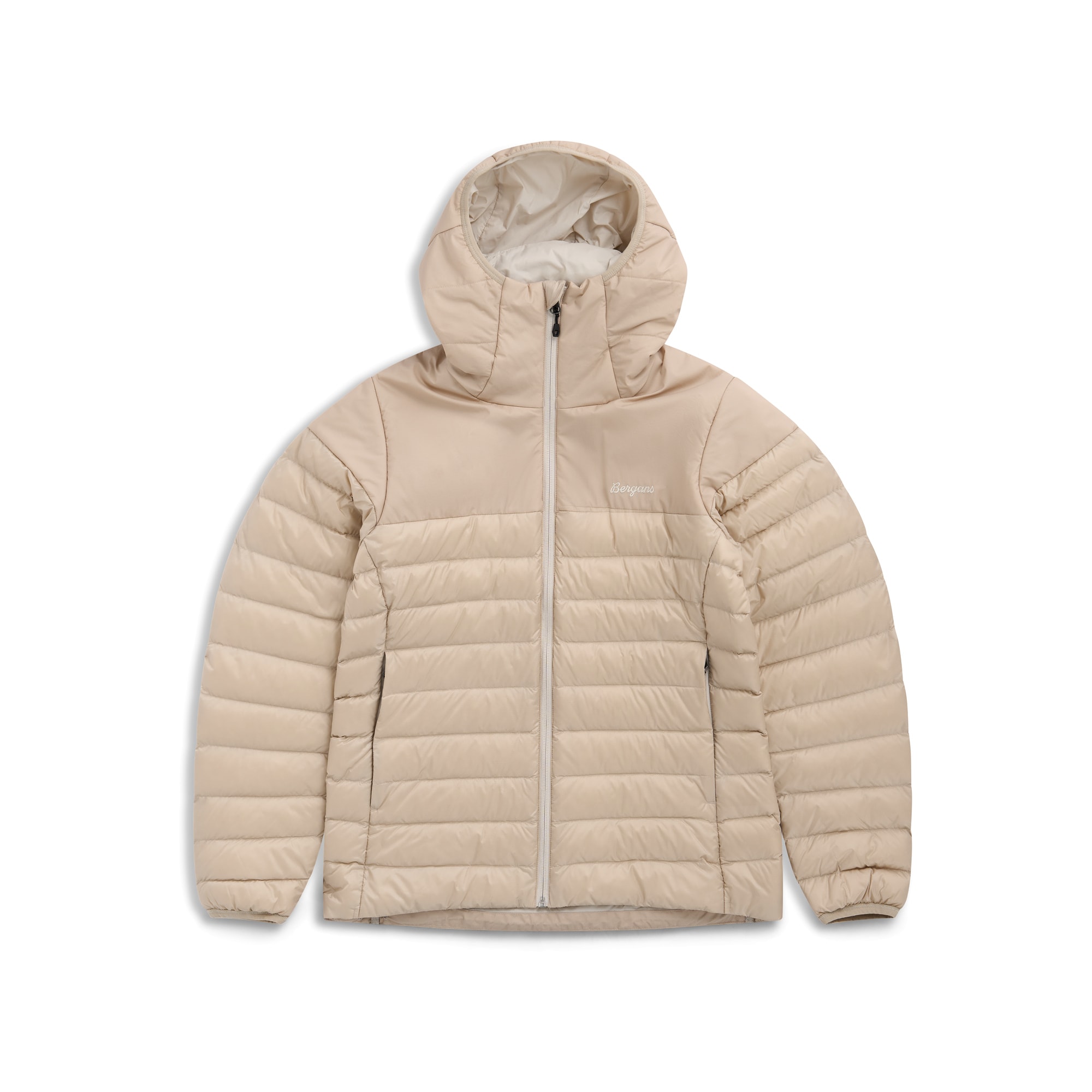 Bergans Lom Light Down Hood Jacka Dam Beige