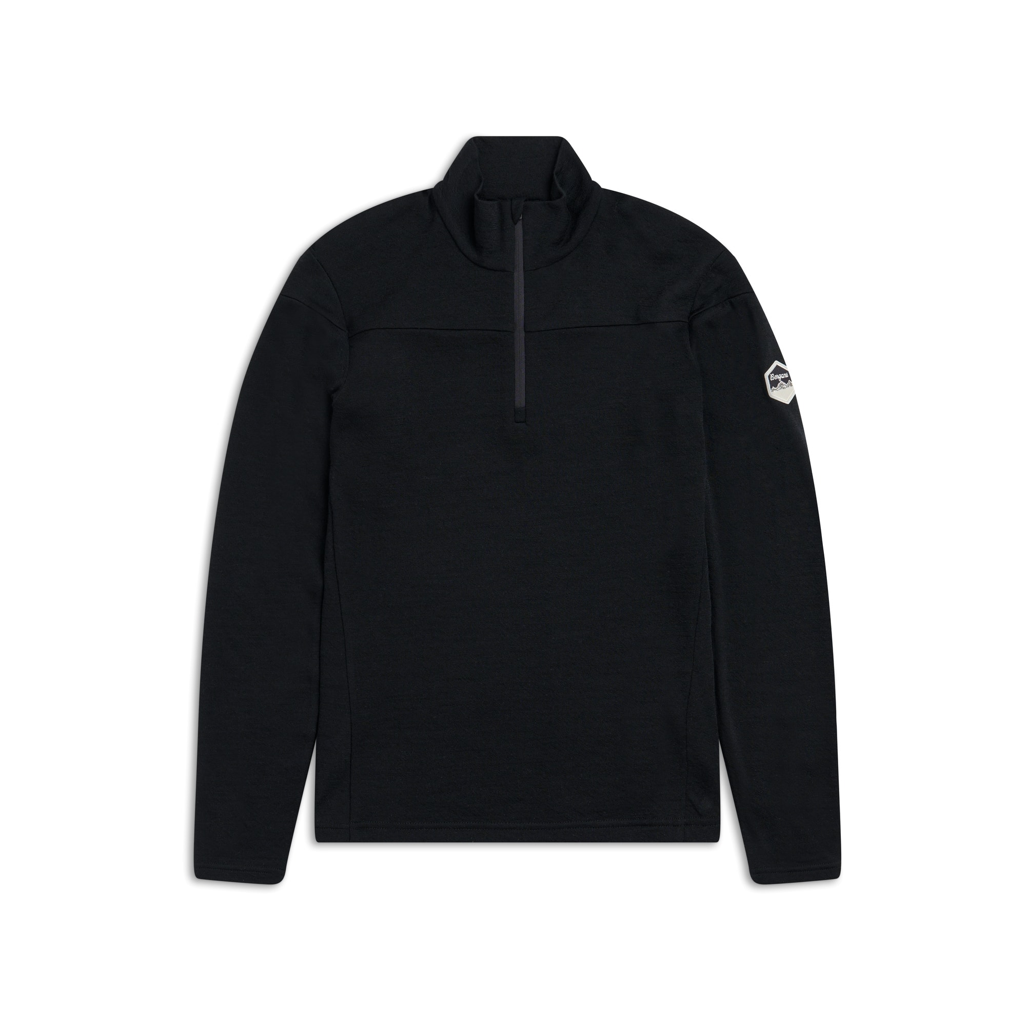 Bergans Inner:Dual Merino Half-Zip Underställströja Dam Black