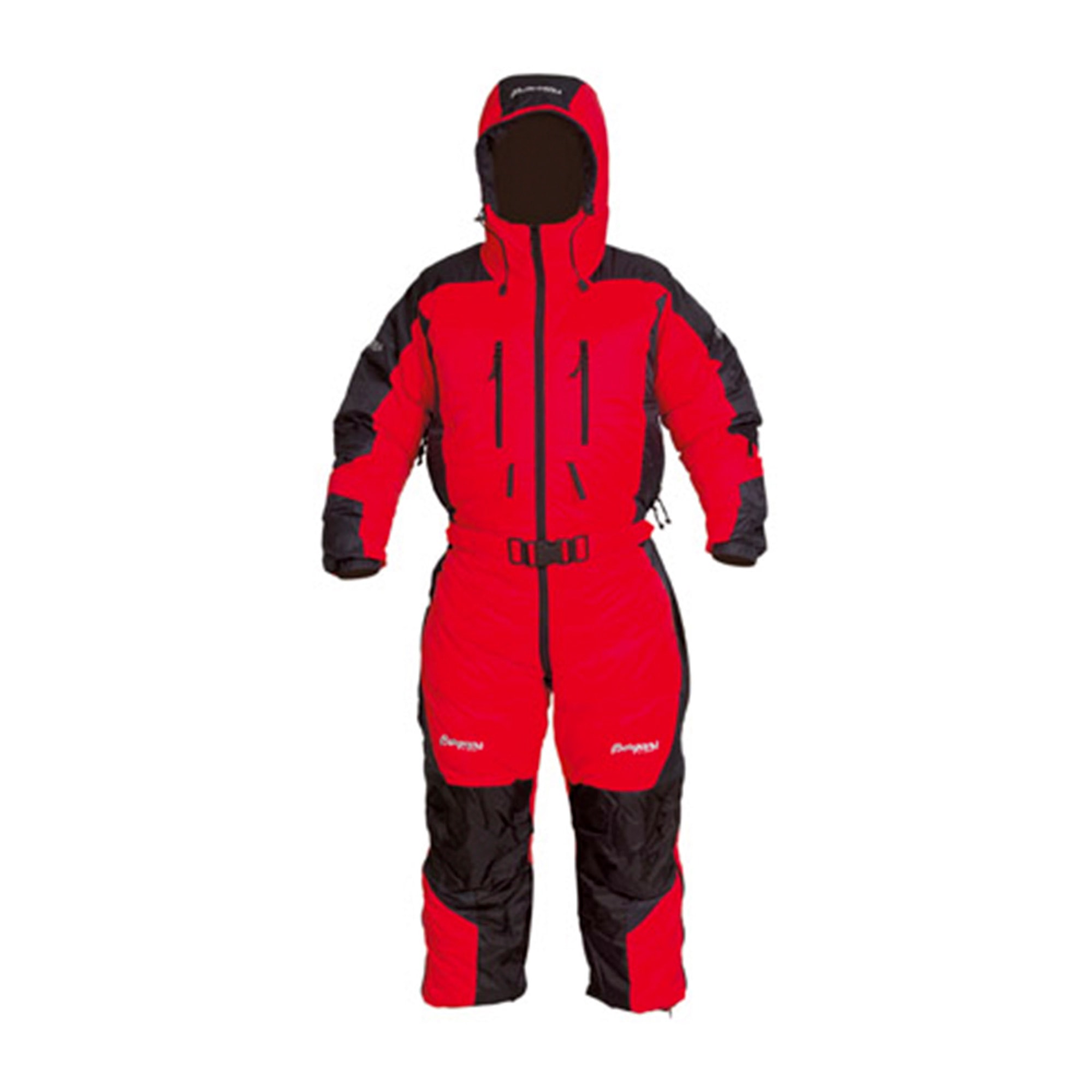 Bergans Expedition Down Overall Unisex Red/Black S