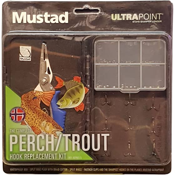 Mustad Hook Replacement Kit Perch/Trout