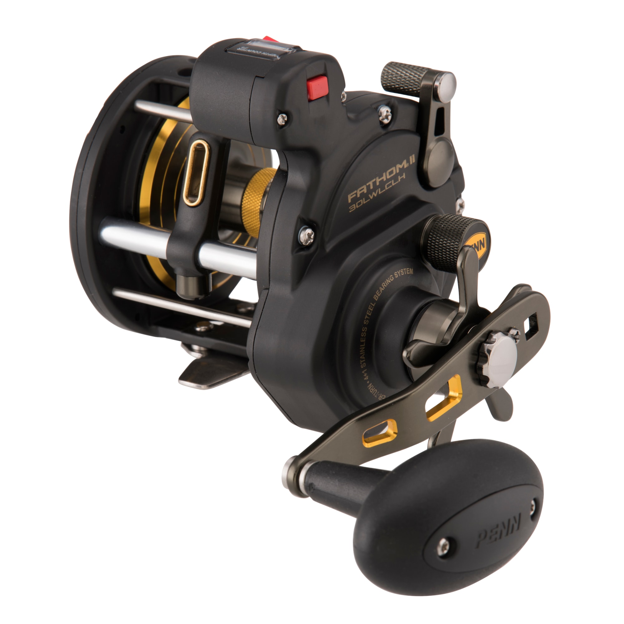 Penn Fathom II 30 LH Level Wind LC Multirulle
