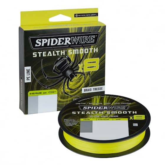 Spiderwire Stealth Smooth Braid 8 0,30 mm 150 m Yellow Fiskelina