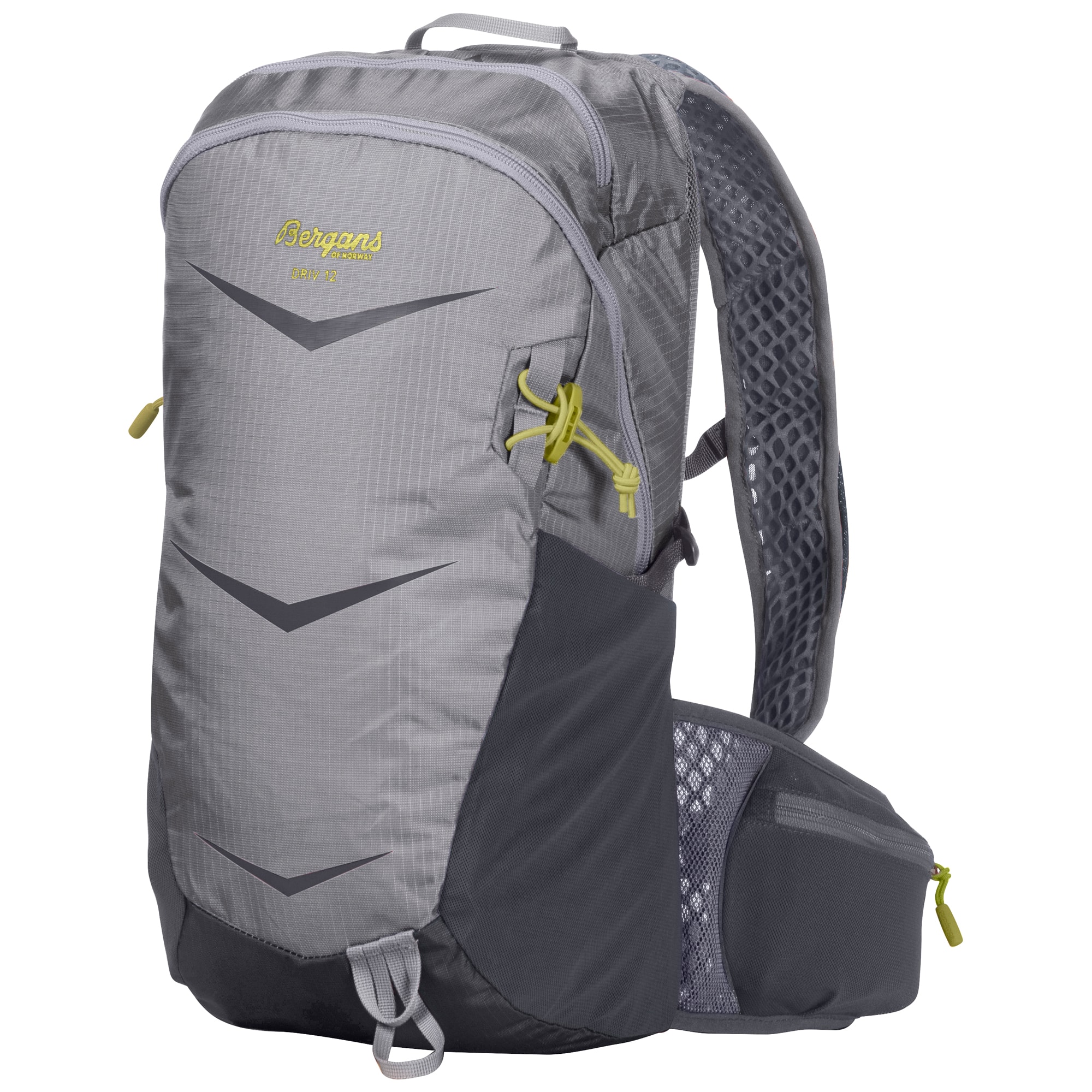 Bergans Driv 12L Ryggsäck Solid Light Grey/Green Oasis