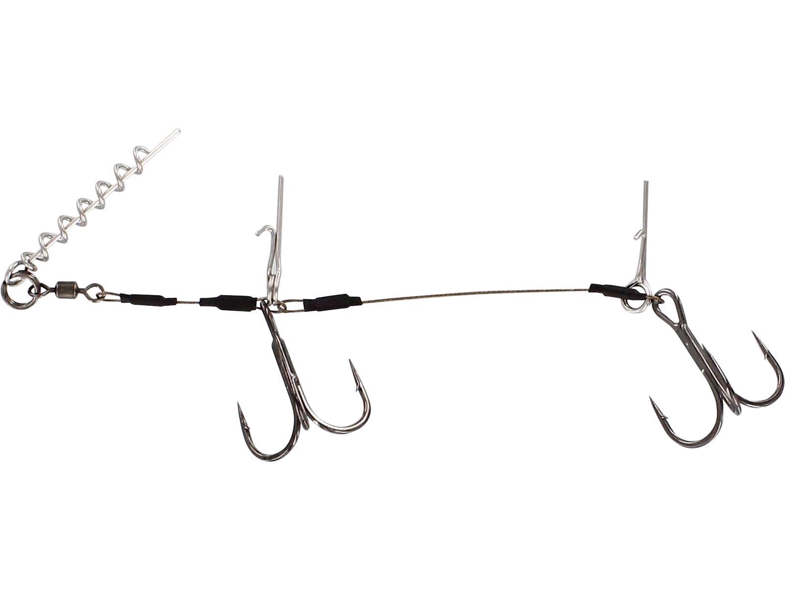 Add-It Shallow Rig Double 1x7 40,8kg 15cm #2/0 2pcs -
