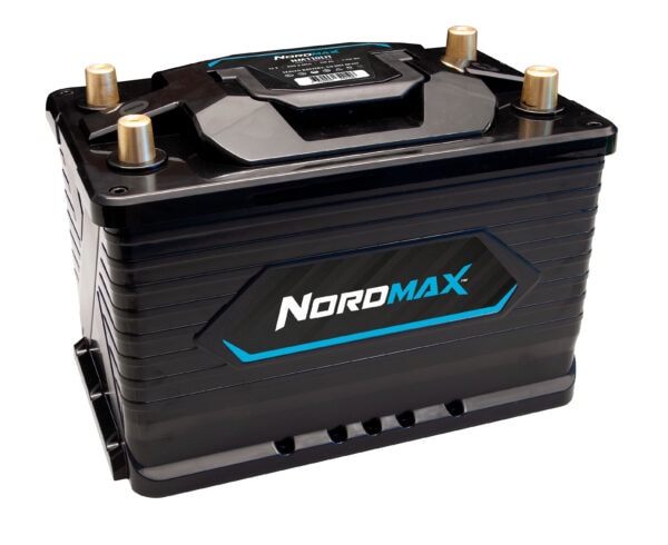 Nordmax Start och förbrukningsbatteri 12V 110Ah 1350Wh Litium -