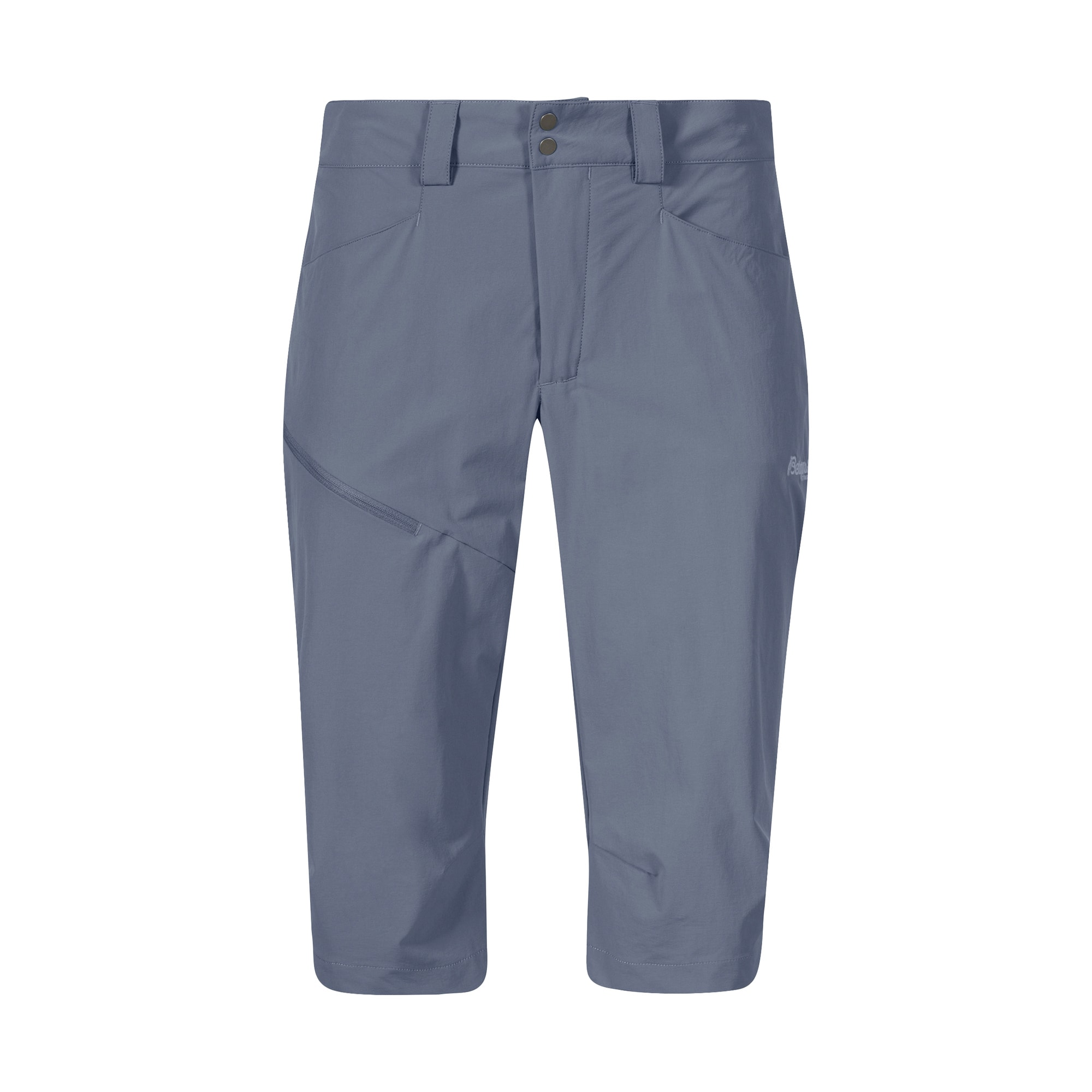 Bergans Vandre Light Softshell Long Shorts Dam Granite Blue 46