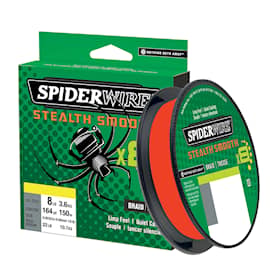 Spiderwire Stealth Smooth 8 0,39 mm 150 m Red Flätlina
