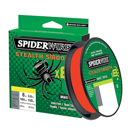 Spiderwire Stealth Smooth 8 0,39 mm 150 m Red