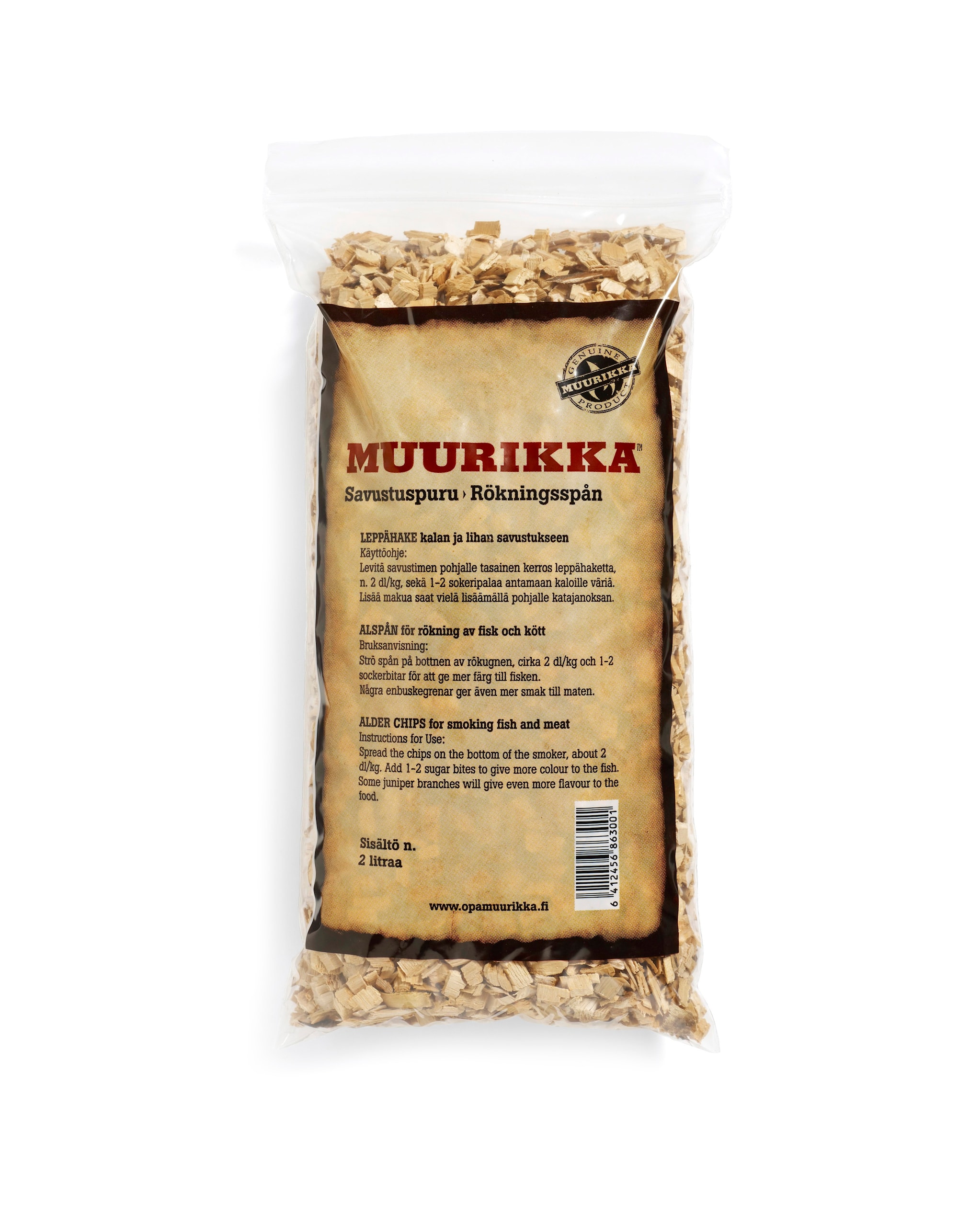 Rökspån Muurikka Al