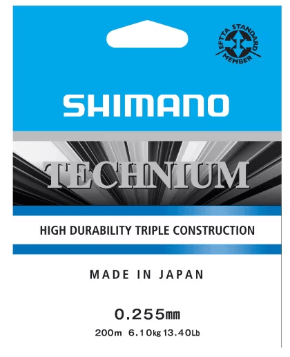 Shimano Technium A Mono 300m 0.355mm 11.5kg Grey