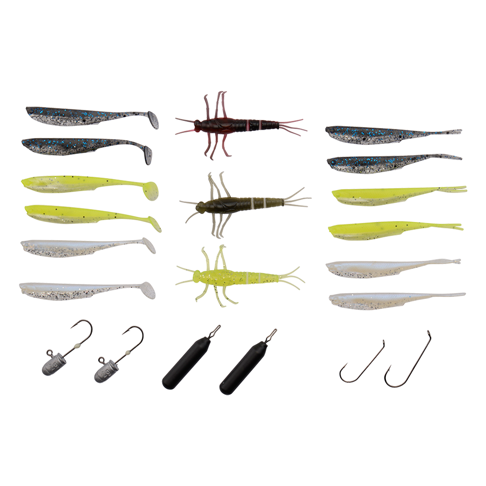 Savage Gear Betessortiment SG Mini Perch Kit 21-pack