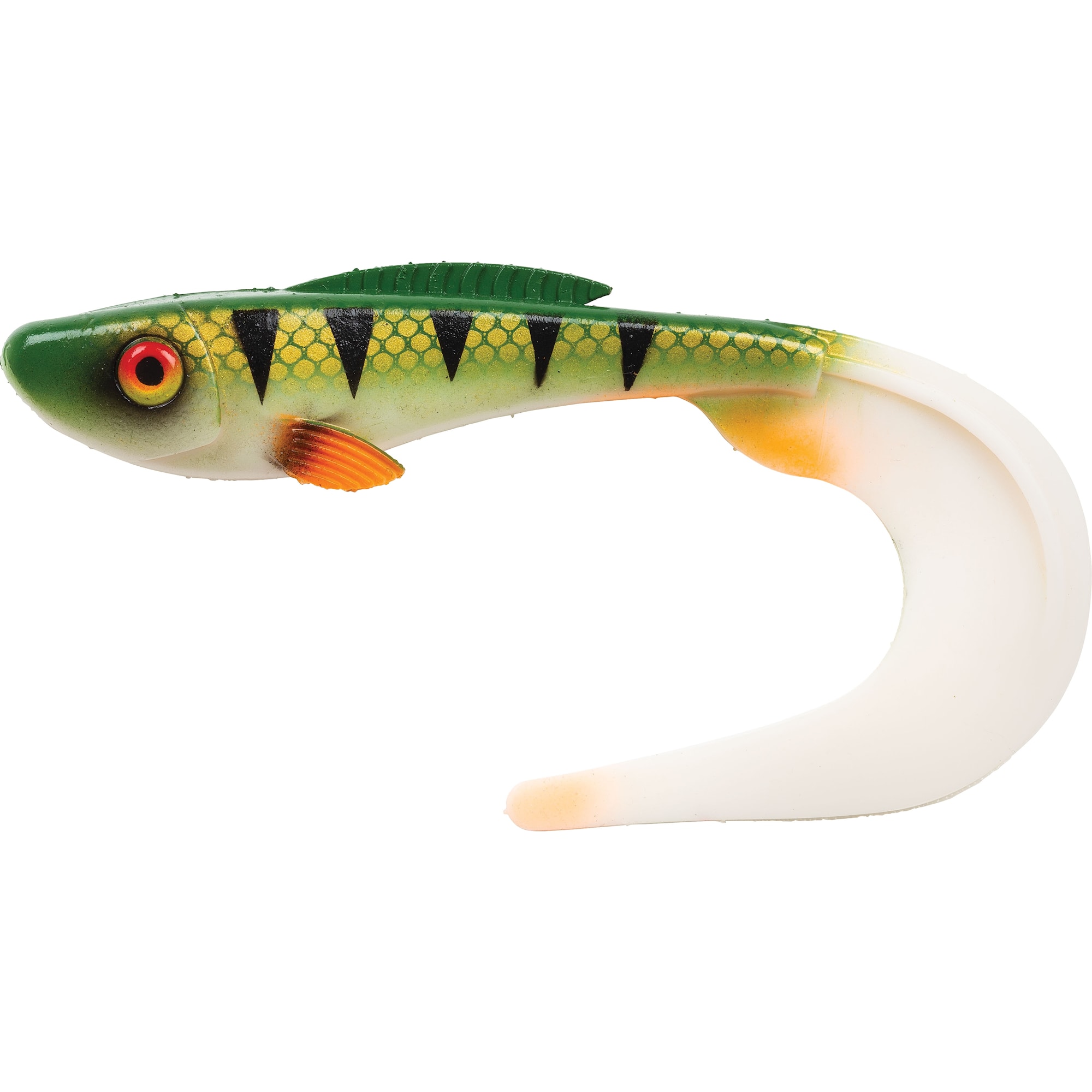Abu Garcia Beast Curl Tail 21 cm Redfin Perch