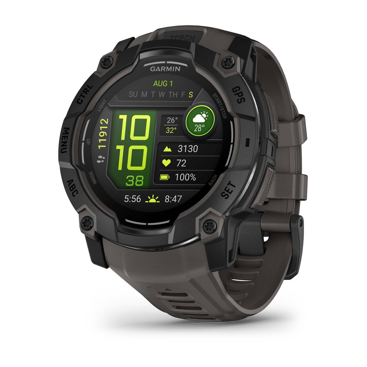 Garmin Instinct 3 Amoled 50 mm Black -
