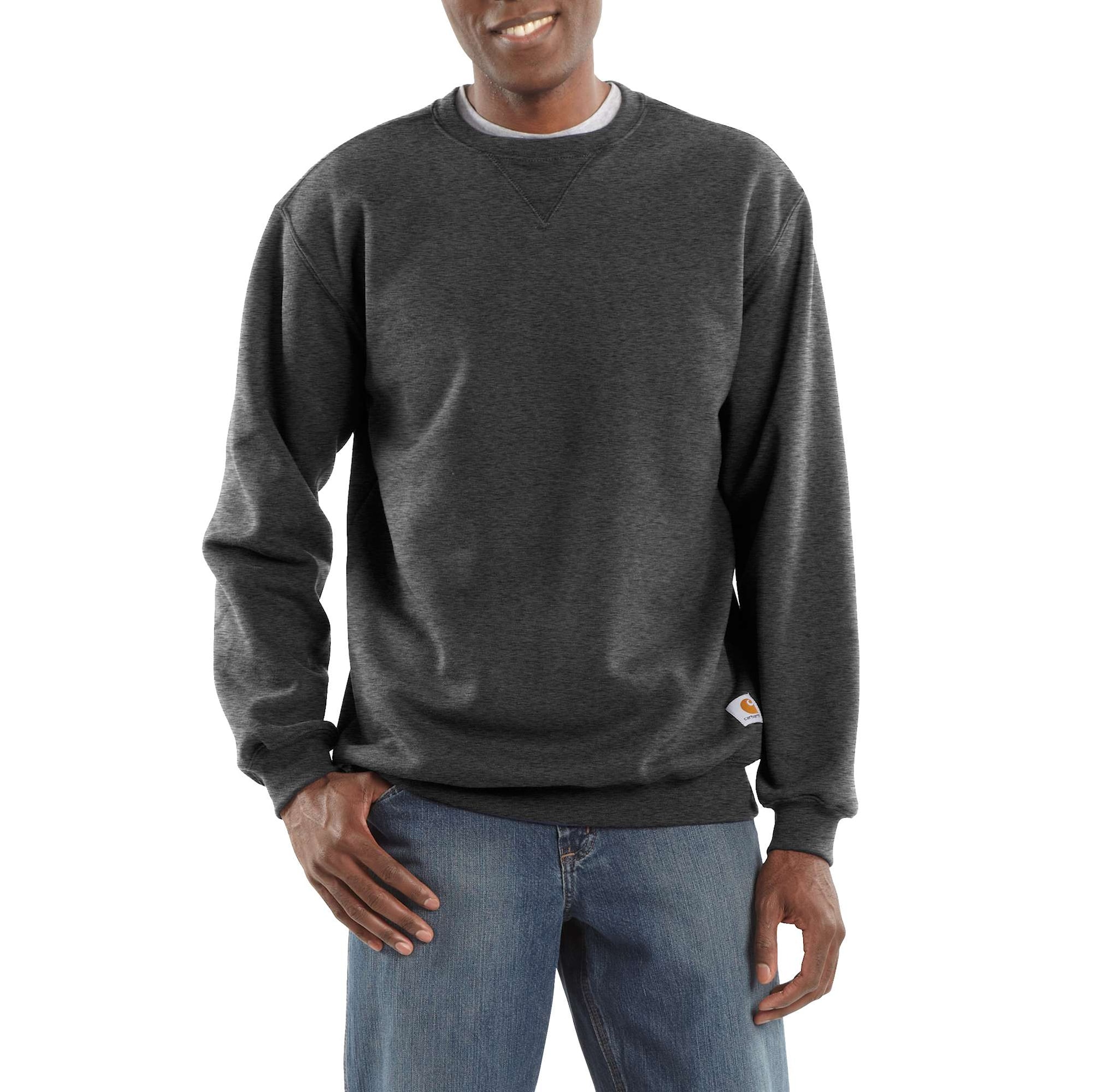 Carhartt Midweight Crewneck Sweatshirt Herr Carbon Heather L