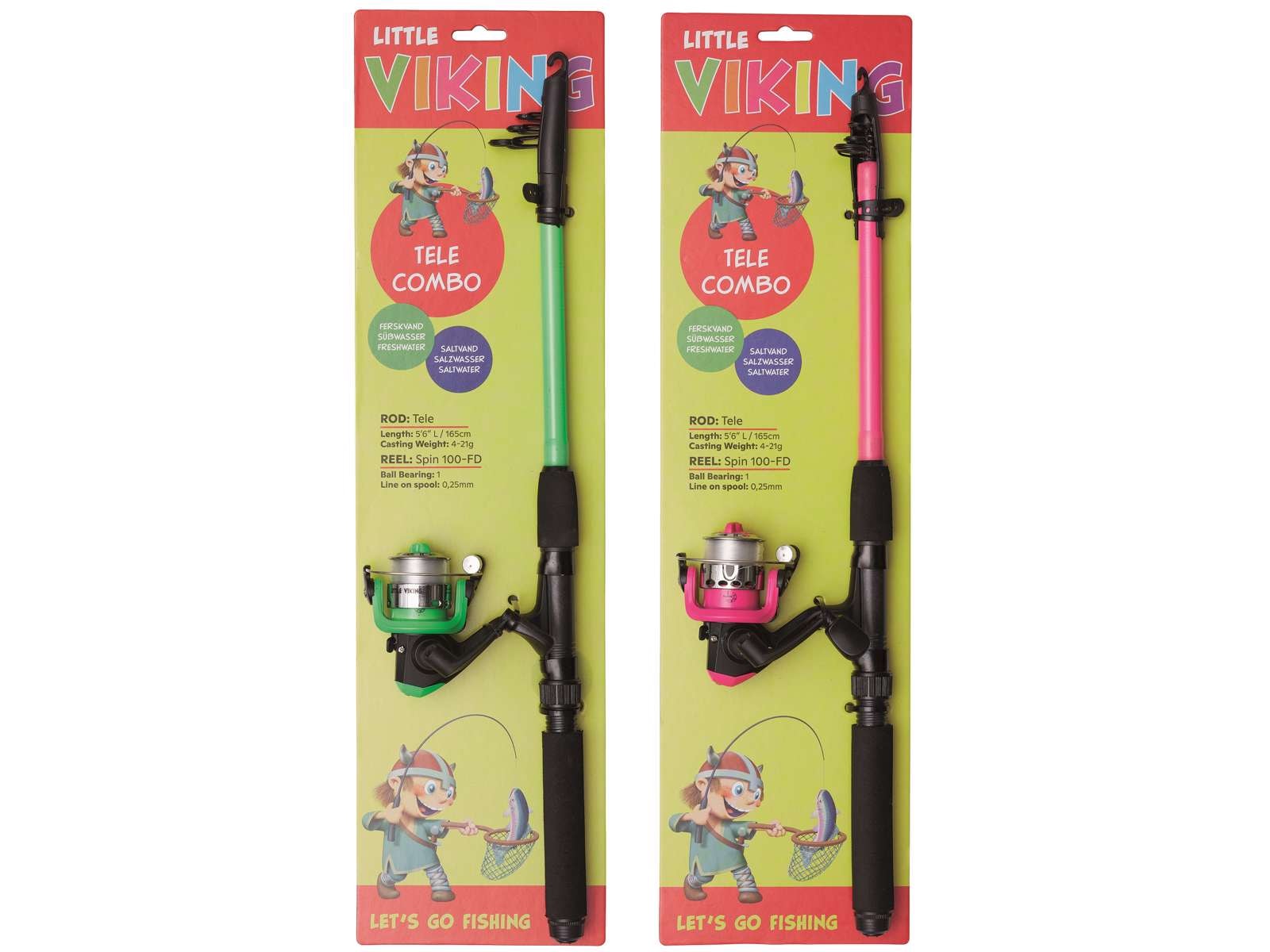 Kinetic Little Viking Tele Combo 5'6" L 4-21G FUCHSIA