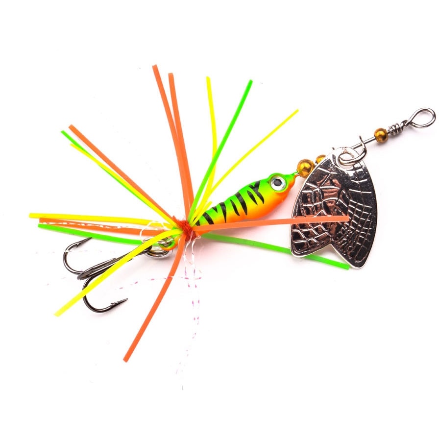SPRO Larva Mayfly Micro Spinner 4 g Rainbow Trout
