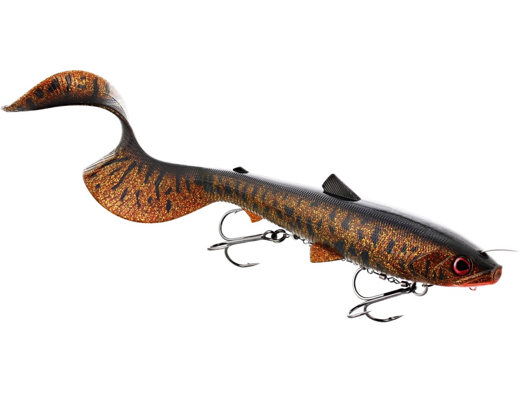 Westin Bullteez Curltail Inline 33Cm 230G Sinking Tiger Perch 1Pc