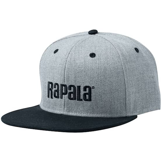 Rapala Cap Flat Brim Grey/Black