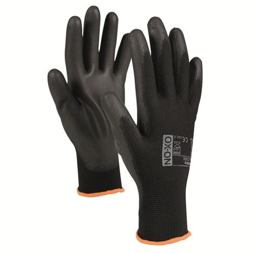 Målar/arbetshandske Nylon/PU stl. 8/M