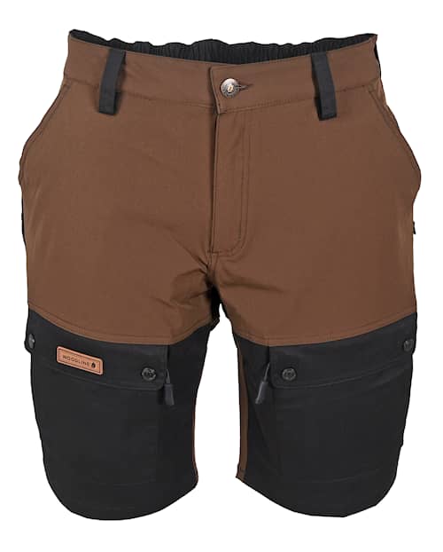 Woodline Shorts Boksund Brun/Svart XL