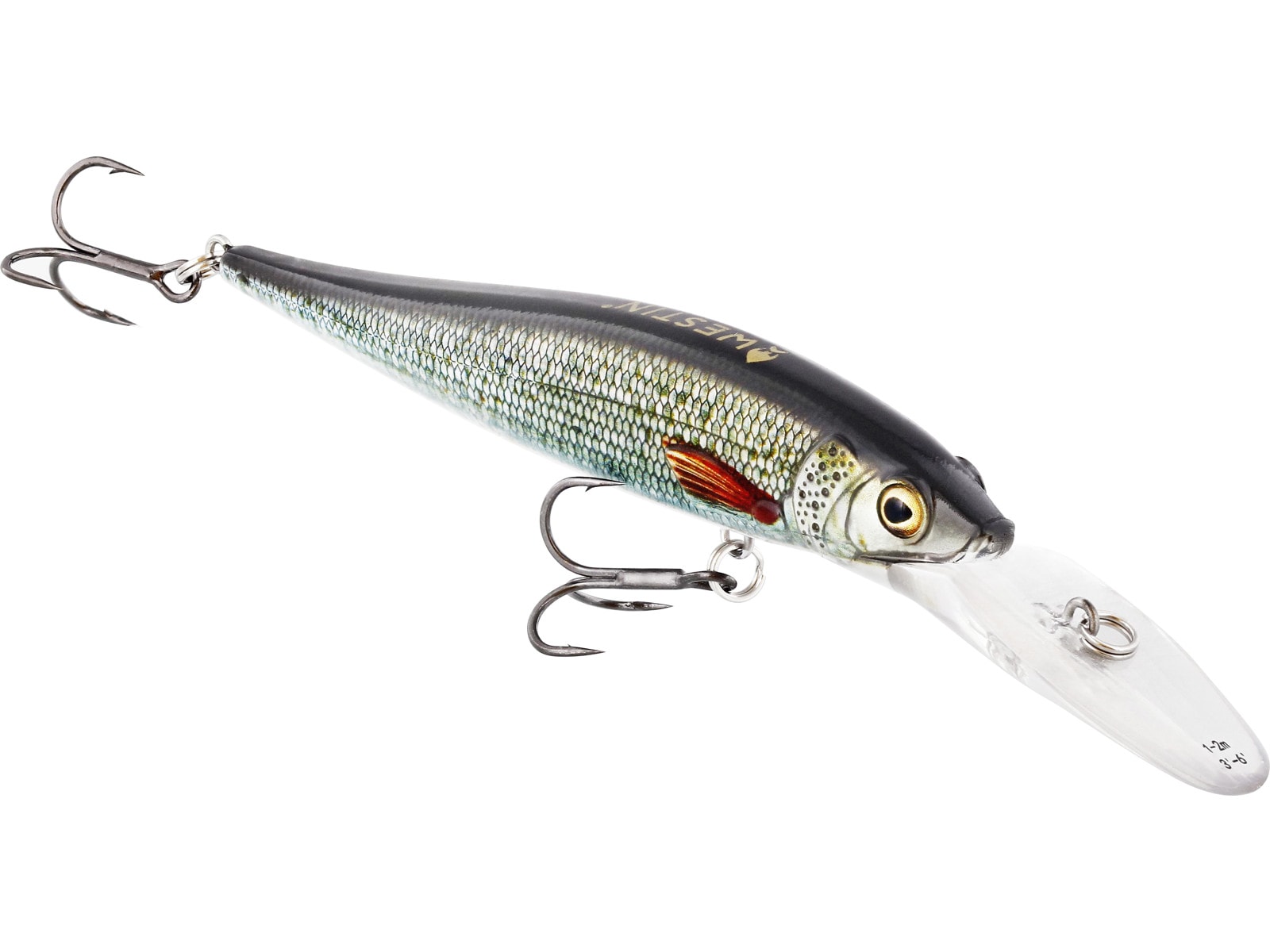 Westin Jerkbite MR Jerkbait 7,5cm 6g Suspending Hot Shad