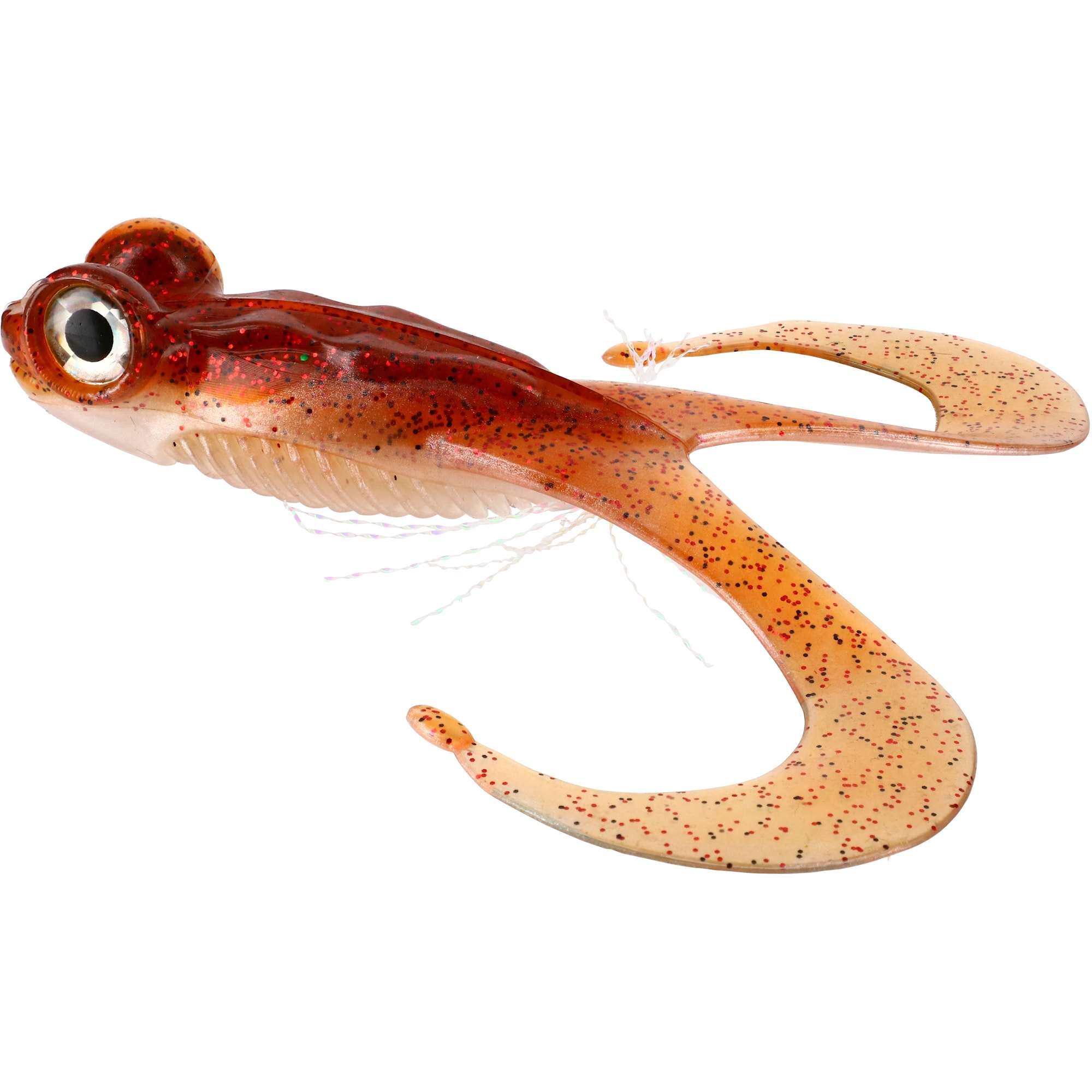 Gunki Bull Frog 10 cm Brown Sugar Red Flake 2-pack