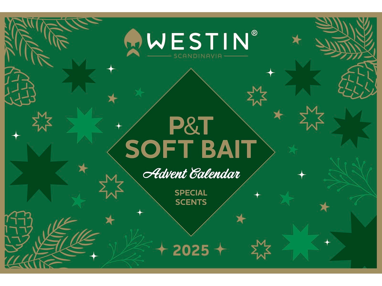 Westin 2025 Adventskalender P&T Soft Bait - 24 luckor