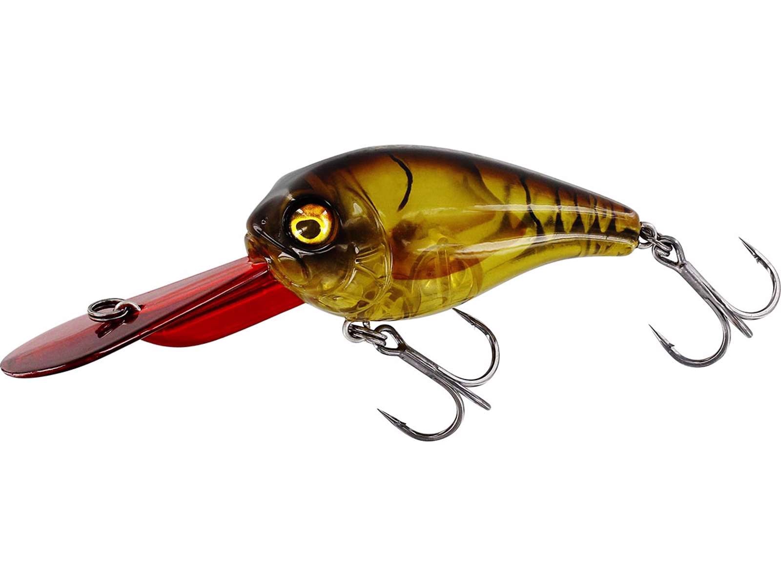 Westin Megabite Dr Crankbait 7 Cm 30 G Floating Clear Brown Craw -