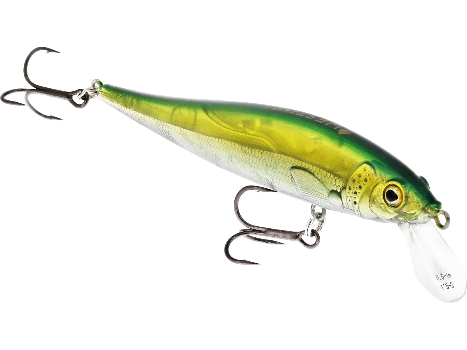 Westin Jerkbite SR Jerkbait 9 cm 8 G Suspending Yoru