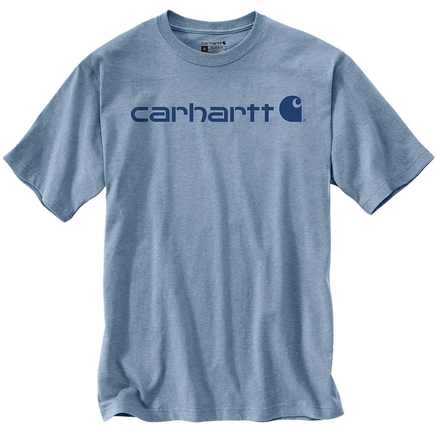 Carhartt Core Logo t-shirt blue