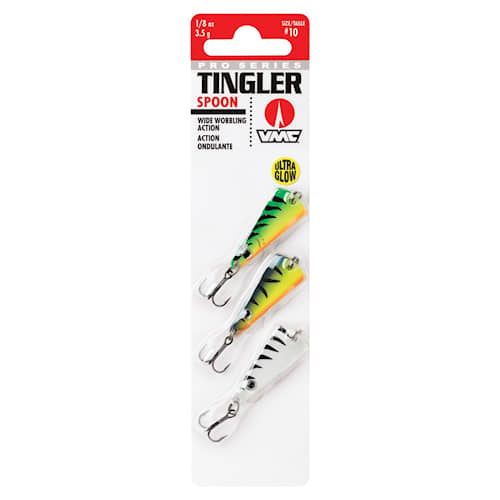 Tingler Spoon 3,5 g Glow 3-pack