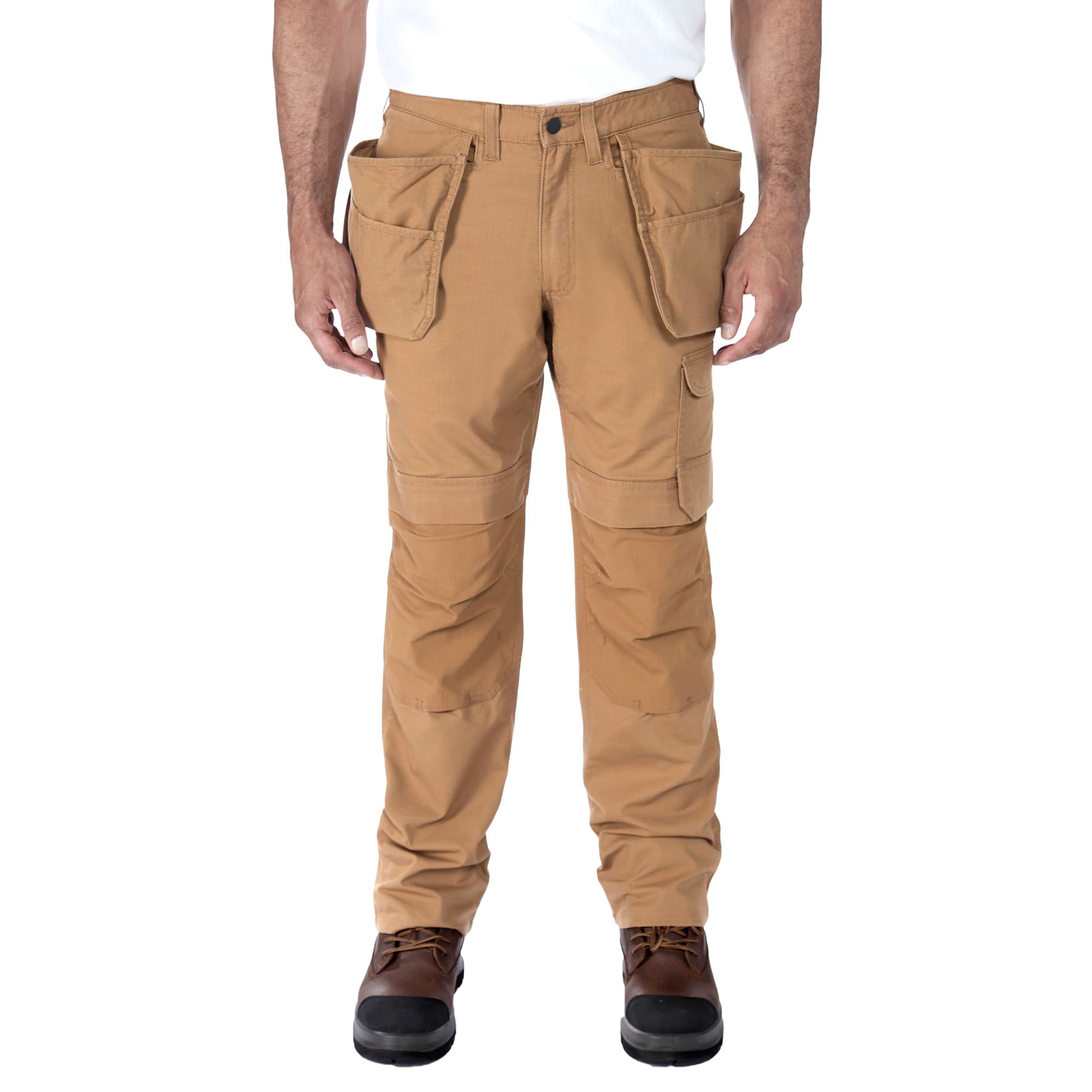 Carhartt Steel Cargo Hantverksbyxor Herr Carhartt® Brown W33/L30 -