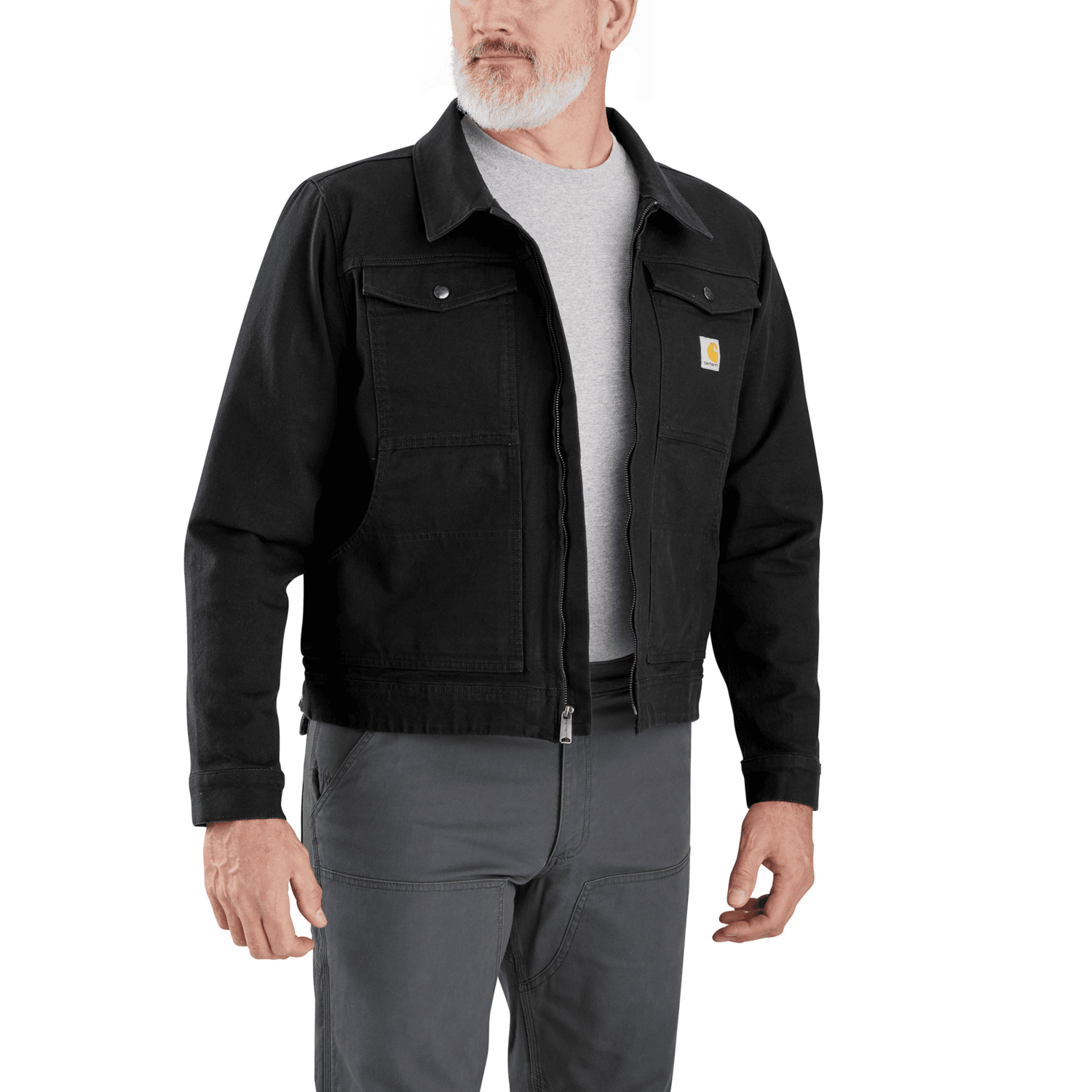 Carhartt Rugged Flex™ Duck Berwick Jacka Herr Black 2XL