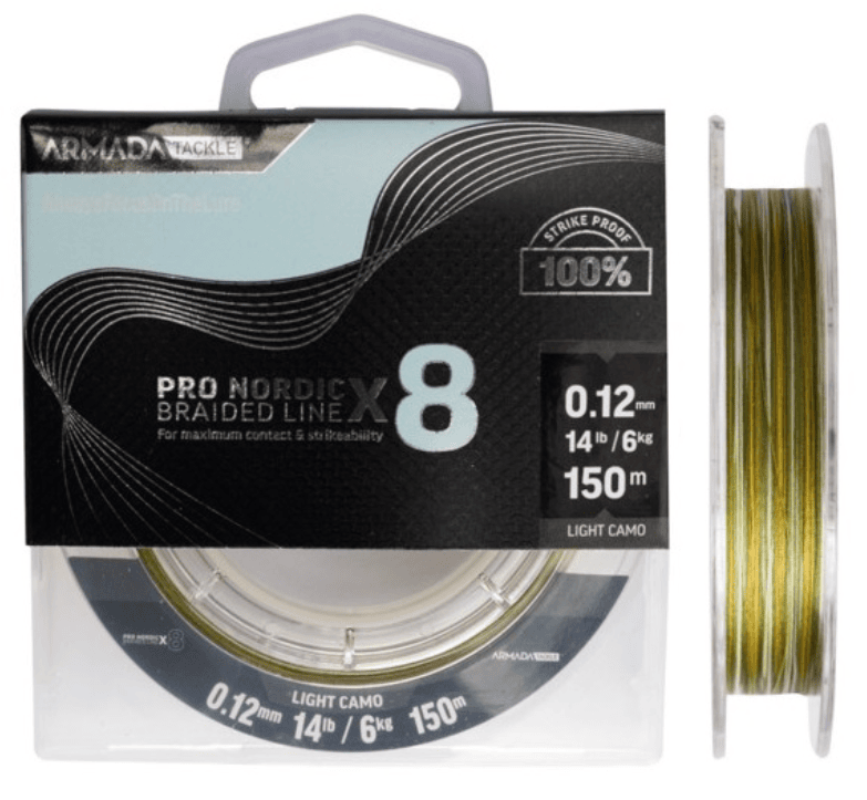 Armada Pro Nordic Braided line 8X Light Camo 150 m 0,32 mm