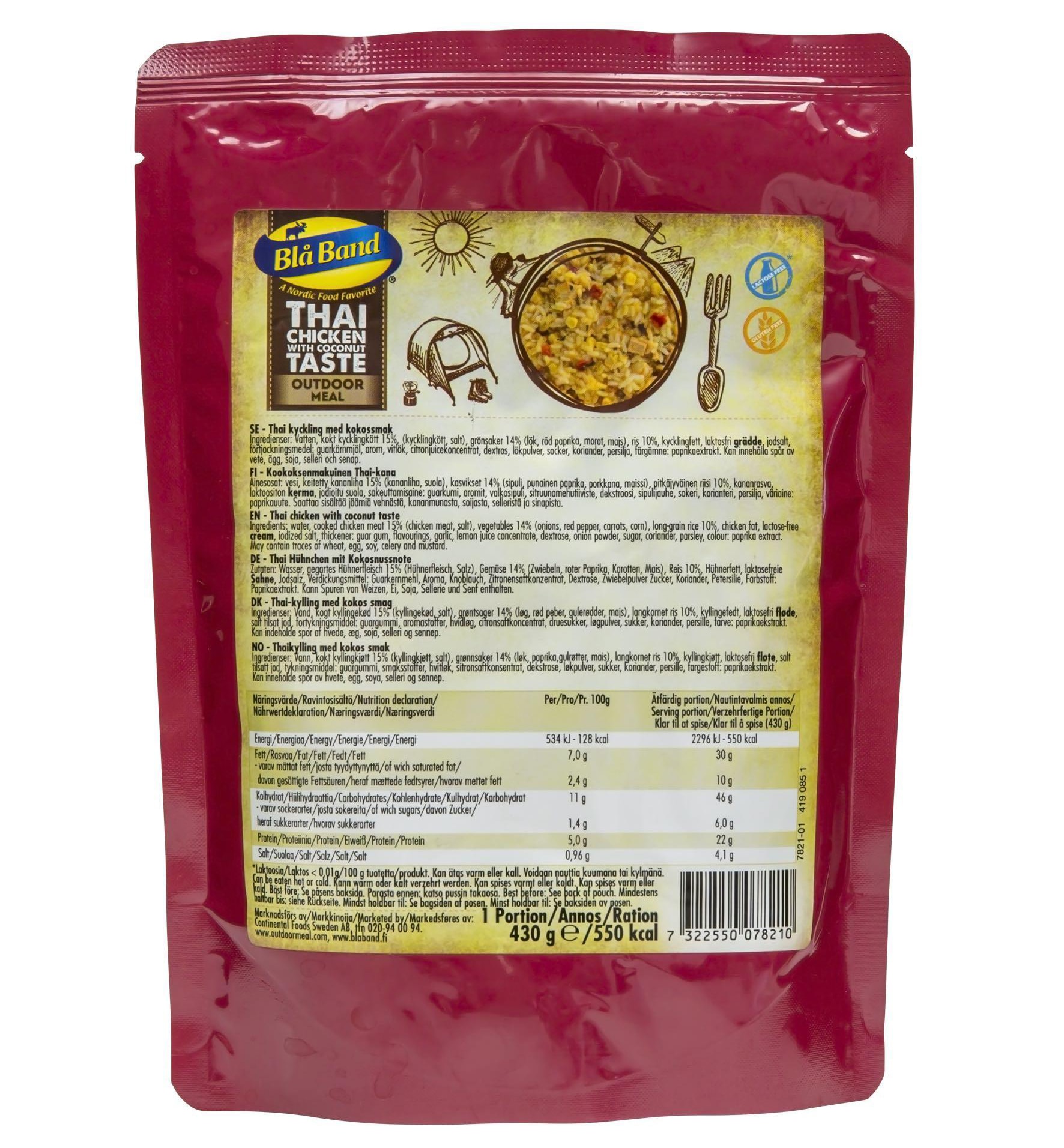 Blå Band Thaikyckling med kokossmak