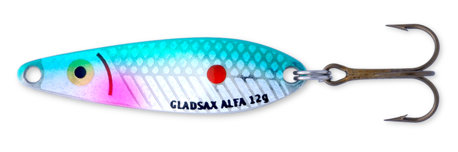Gladsax skeddrag Mini-alfa guld, 12g 334-12G