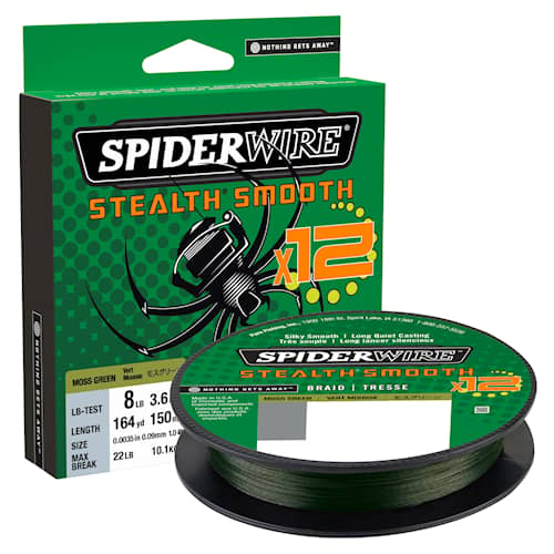 Spiderwire Stealth Smooth 12 0,33 mm 150 m Moss Green