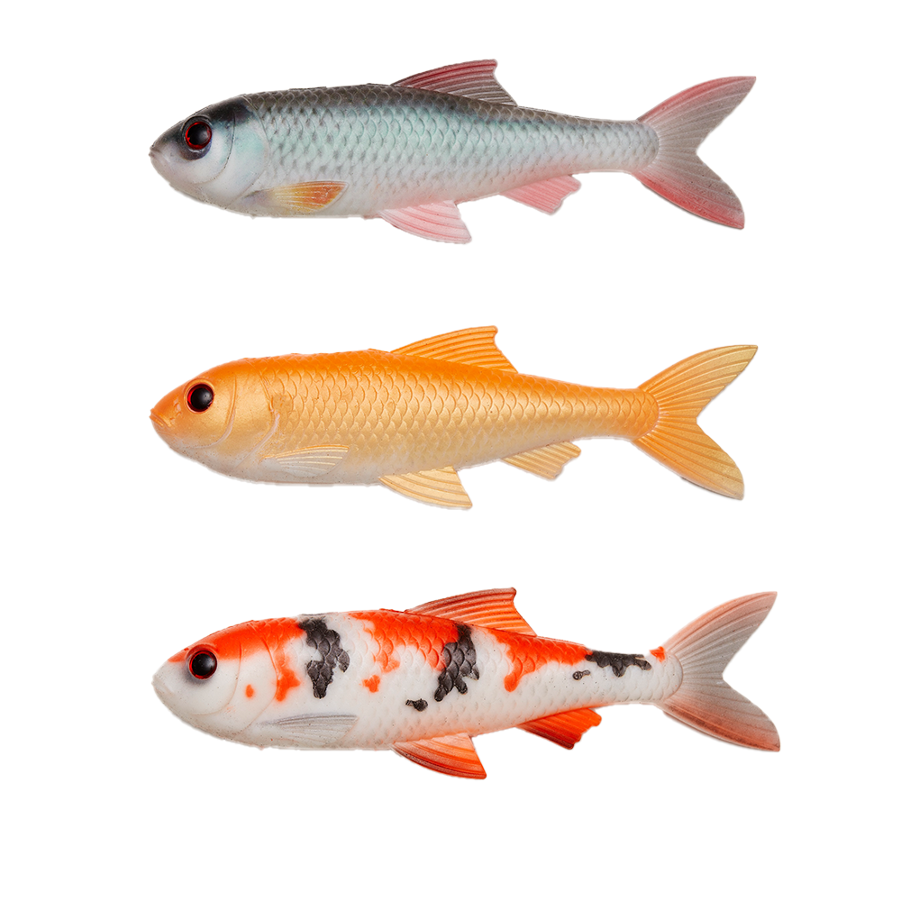 PulzBait Skinz Roach 15cm 3-pack (Roach+Koi+Gold Fish)
