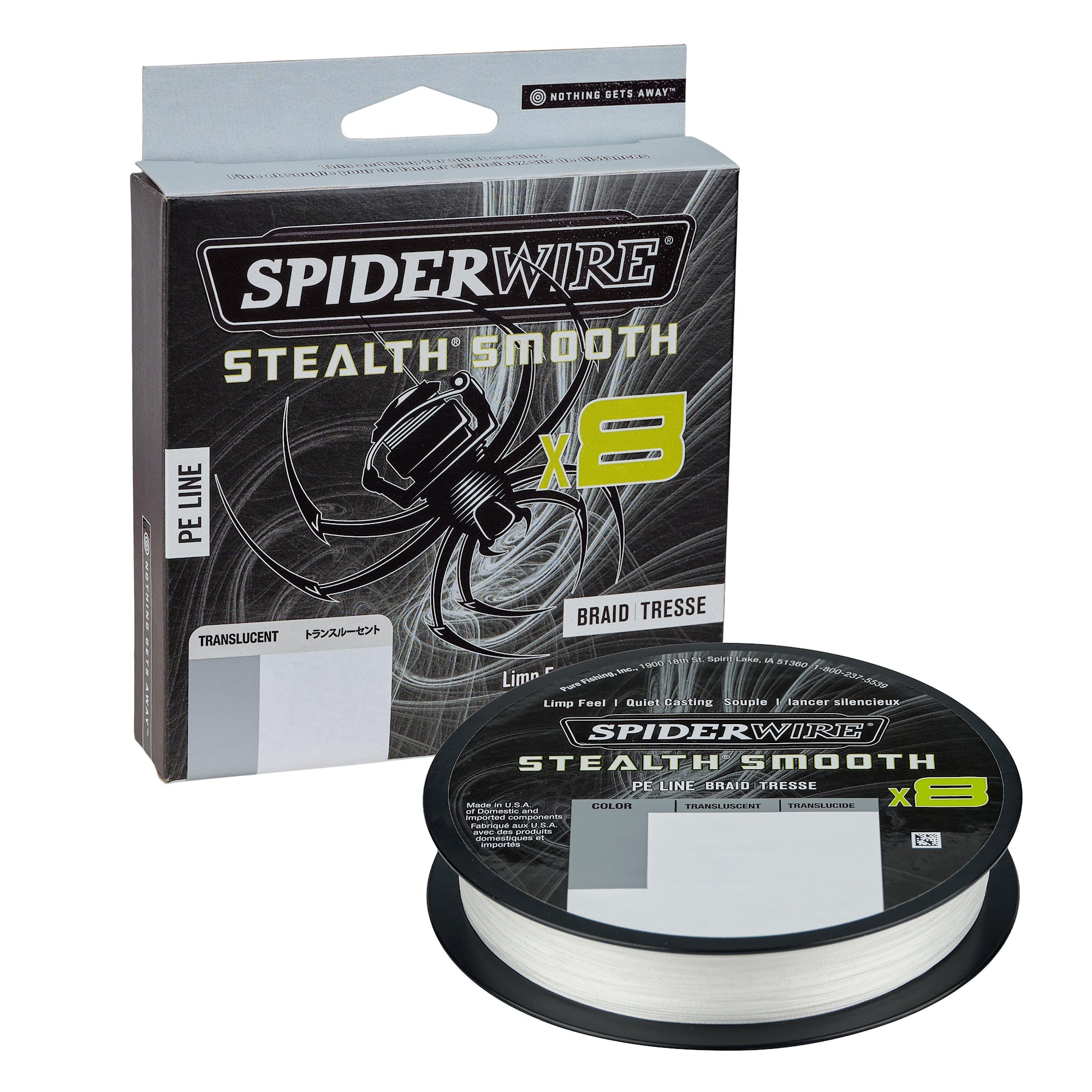 Spiderwire Stealth Smooth 8 0,39 mm 150 m Translucent