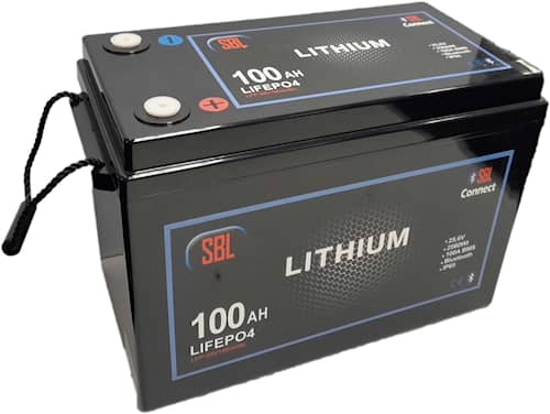 SBL 100Ah 24V Lithiumbatteri Bluetooth
