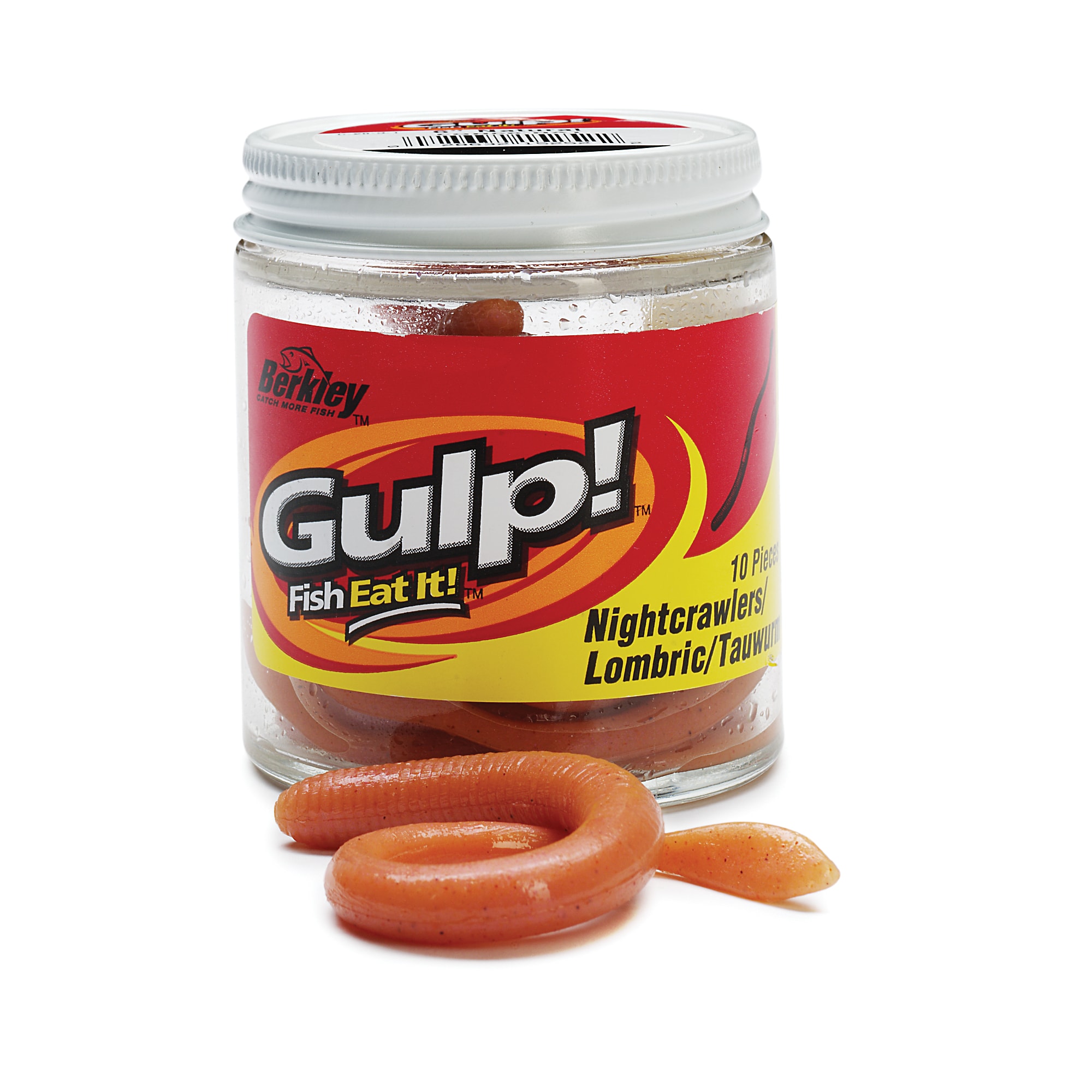 Gulp! Nightcrawler 15 cm Milky White 10-pack