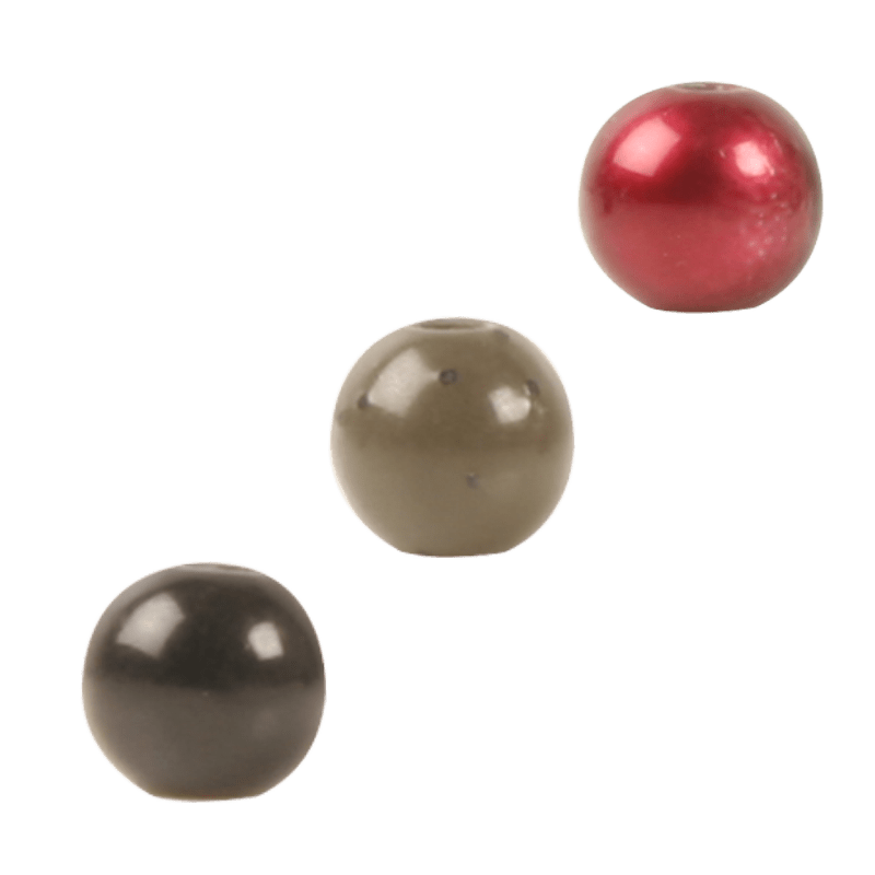 BFT Force Bead 8 mm Green Pumpkin 8-pack