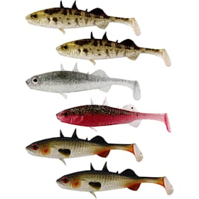 Westin Jig Stanley the Stickleback 7,5 cm Clear Water Mix 6-pack