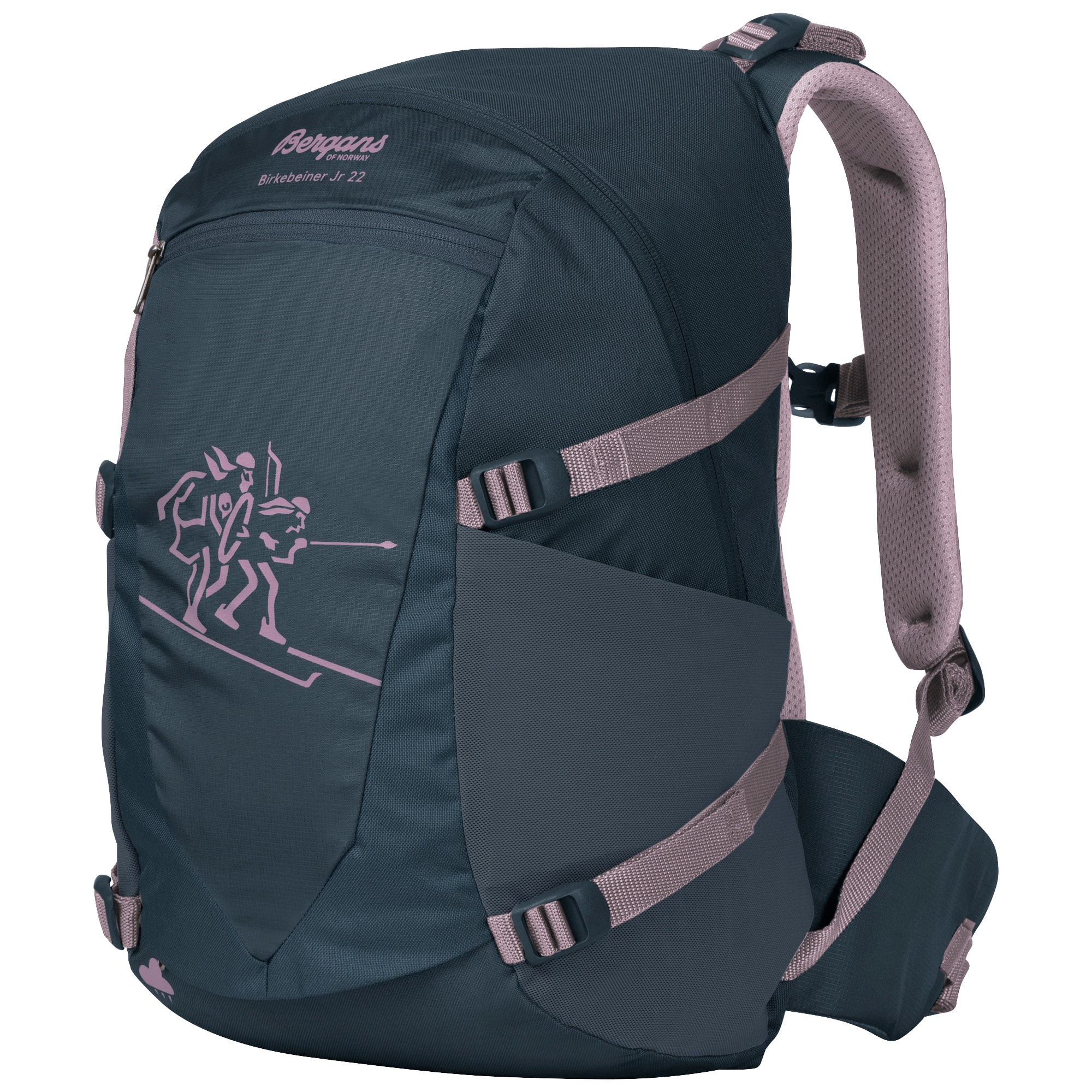 Bergans Birkebeiner Jr 22L Ryggsäck Junior Orion Blue/Lilac Chalk