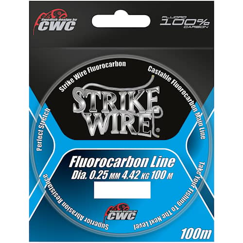 Strike Wire Fluorocarbon 0,28 mm 100 m Invisible