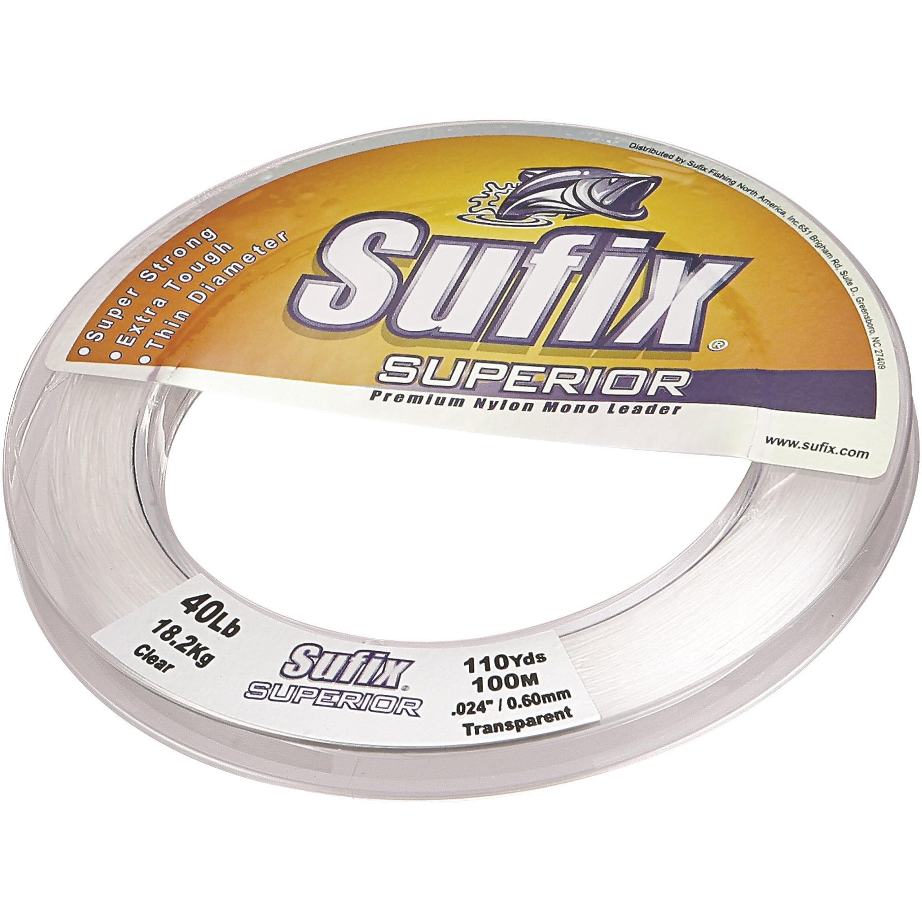 Sufix Superior Mono 1,00 mm 100 m Clear