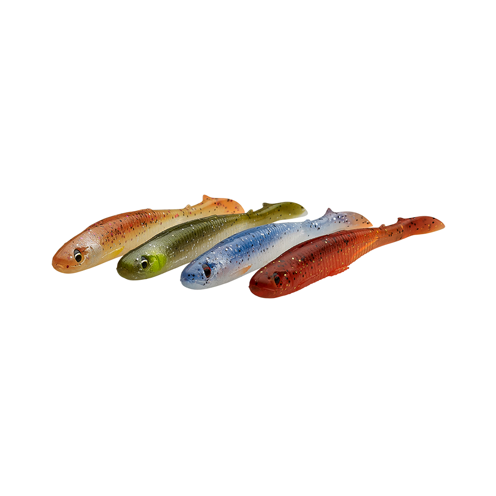 Savage Gear Jig SG Slender Scoop Shad 15 cm 17 g Clear Water Mix 4-pack